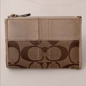 REDUCED!! Coach Coin Purse - signature print